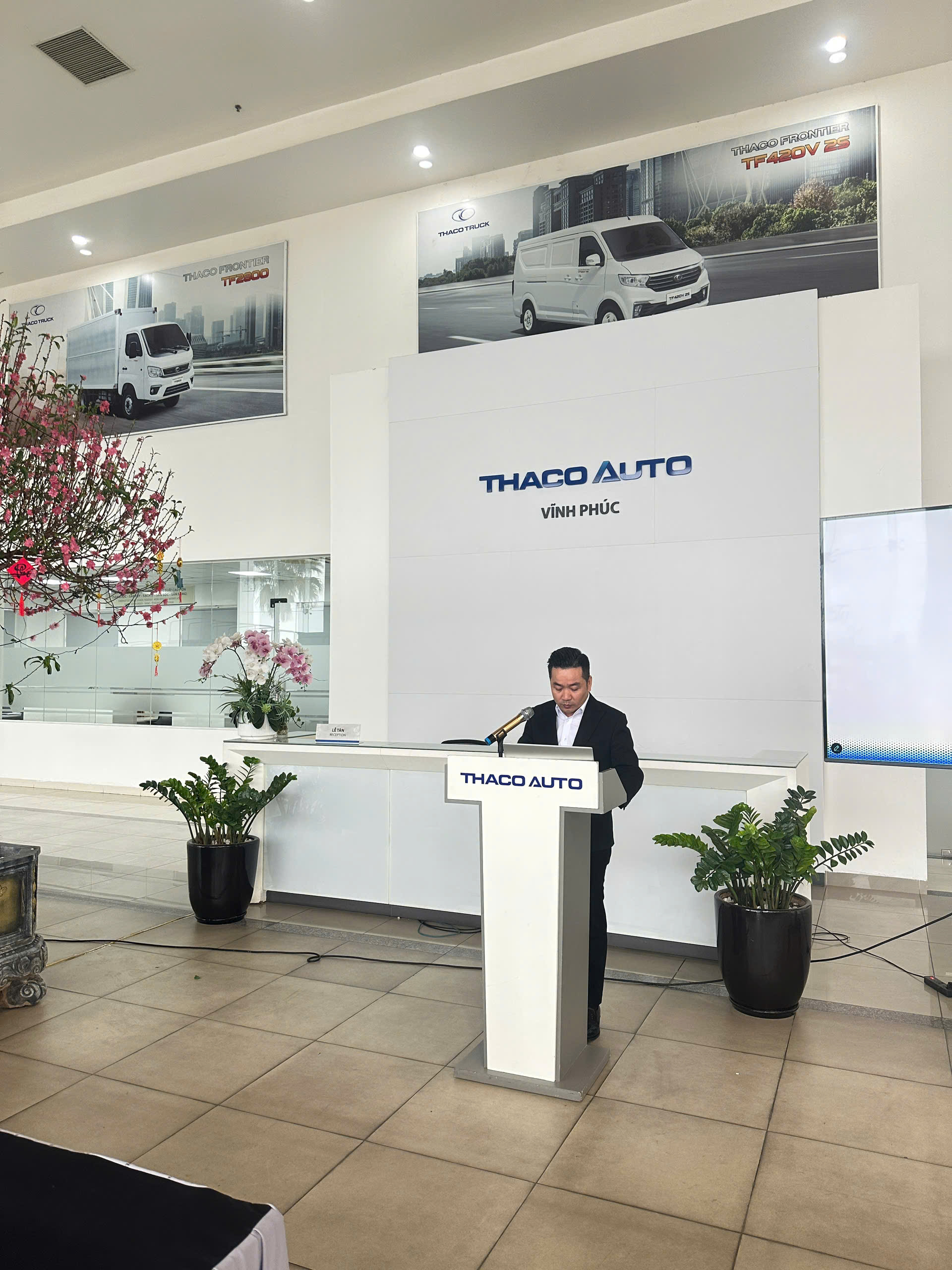 THACO AUTO VĨNH PHÚC TỔ CHỨC LỄ KHAI NIÊN ẤT TỴ 2025