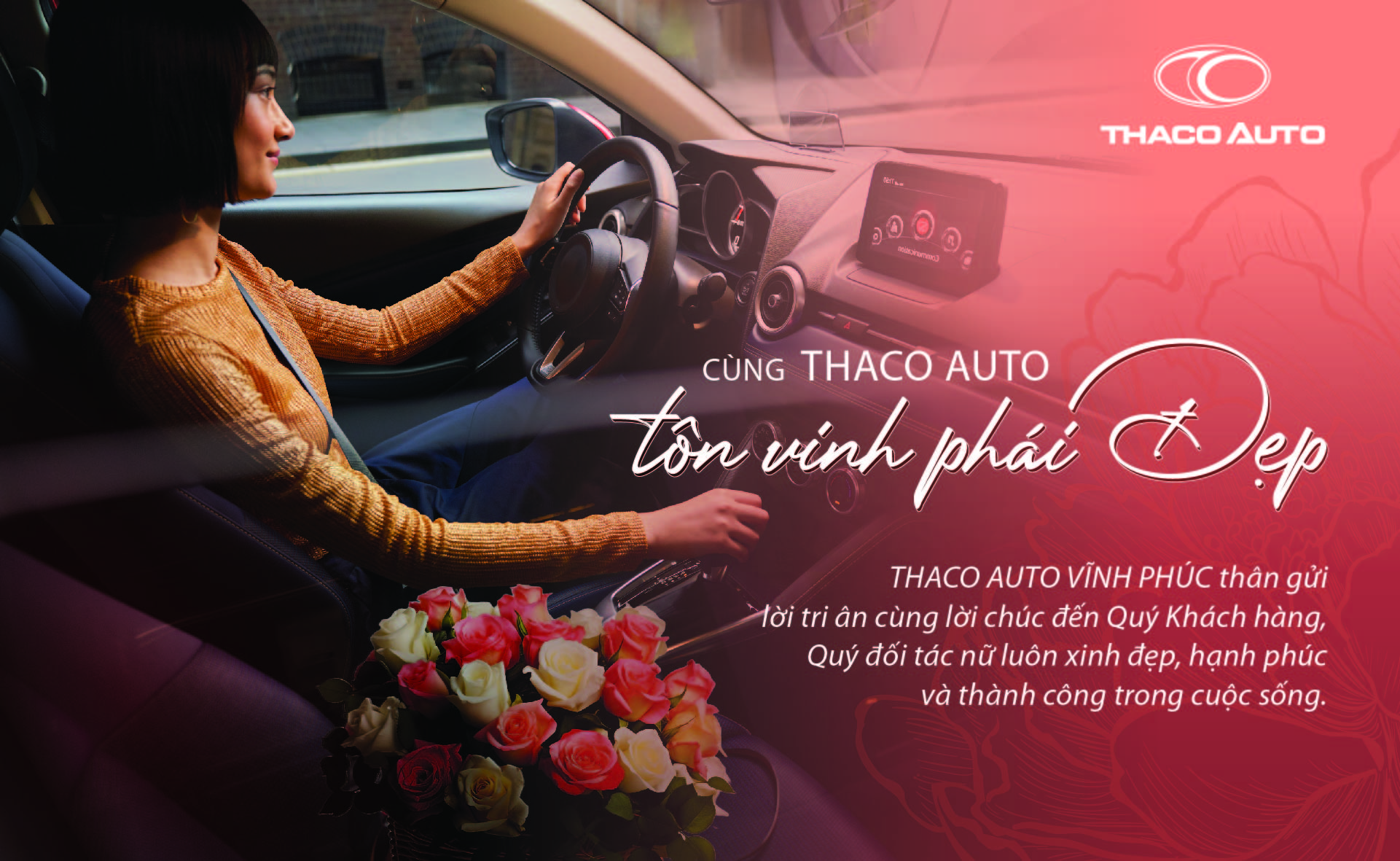 CÙNG THACO AUTO TÔN VINH PHÁI ĐẸP